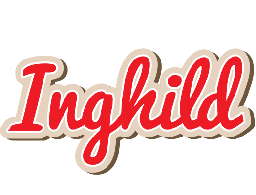Inghild chocolate logo