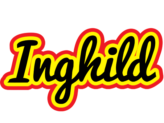 Inghild flaming logo