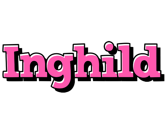 Inghild girlish logo