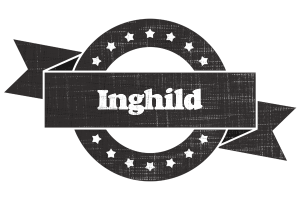 Inghild grunge logo