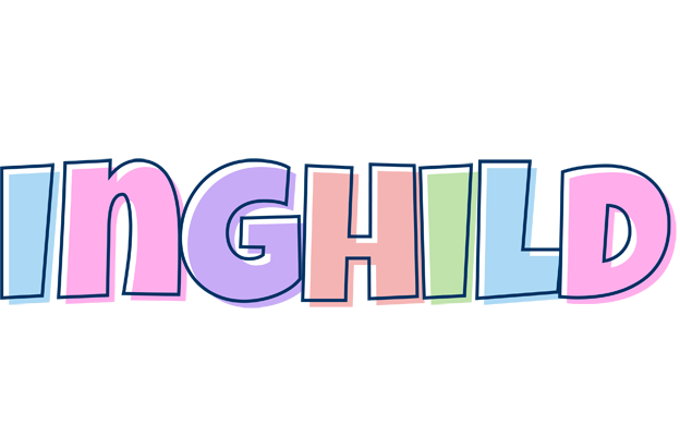 Inghild pastel logo