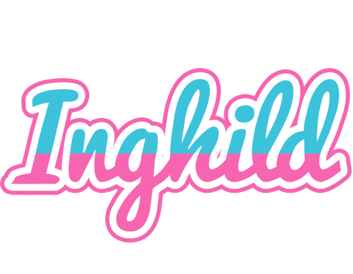 Inghild woman logo