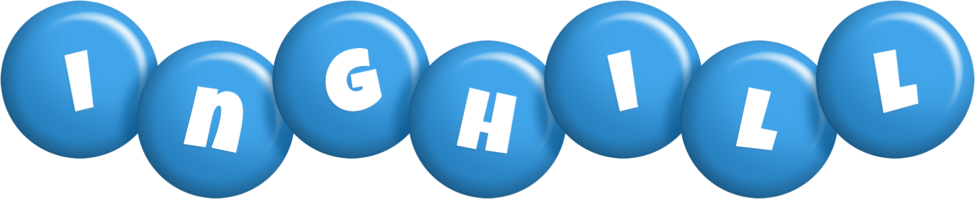 Inghill candy-blue logo