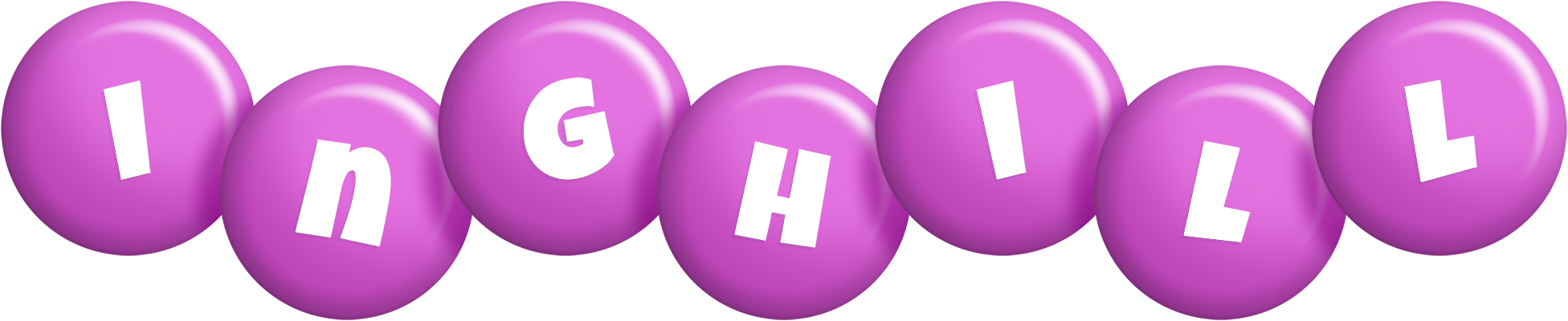 Inghill candy-purple logo