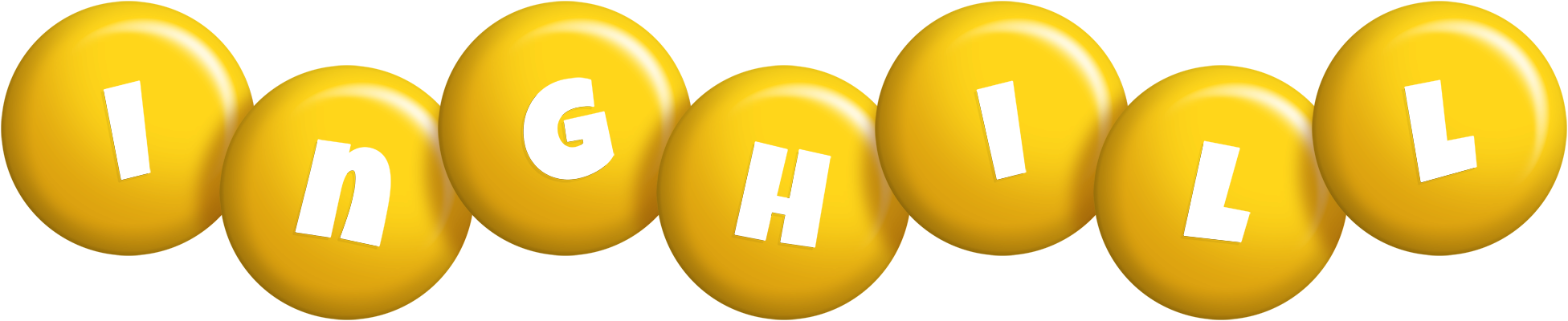 Inghill candy-yellow logo