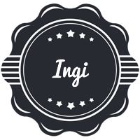 Ingi badge logo