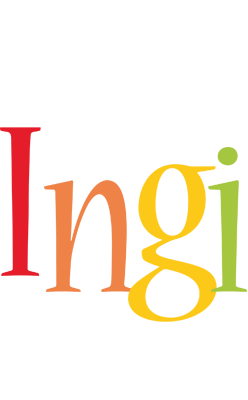 Ingi birthday logo
