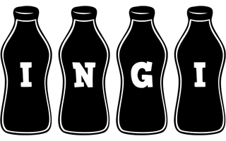 Ingi bottle logo