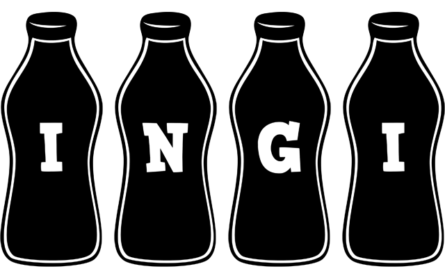 Ingi bottle logo