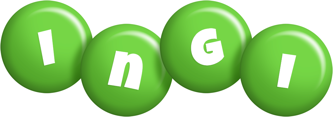 Ingi candy-green logo