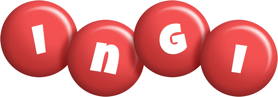 Ingi candy-red logo