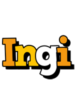 Ingi cartoon logo