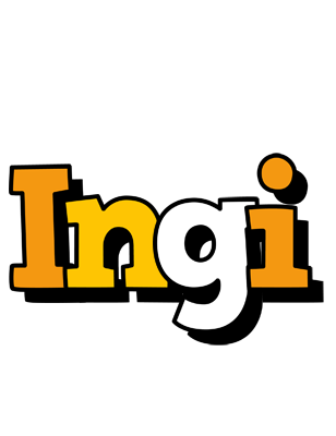 Ingi cartoon logo