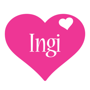 Ingi love-heart logo