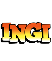 Ingi sunset logo