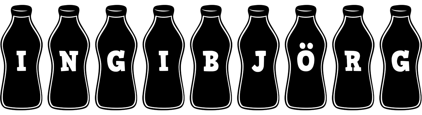 Ingibjörg bottle logo