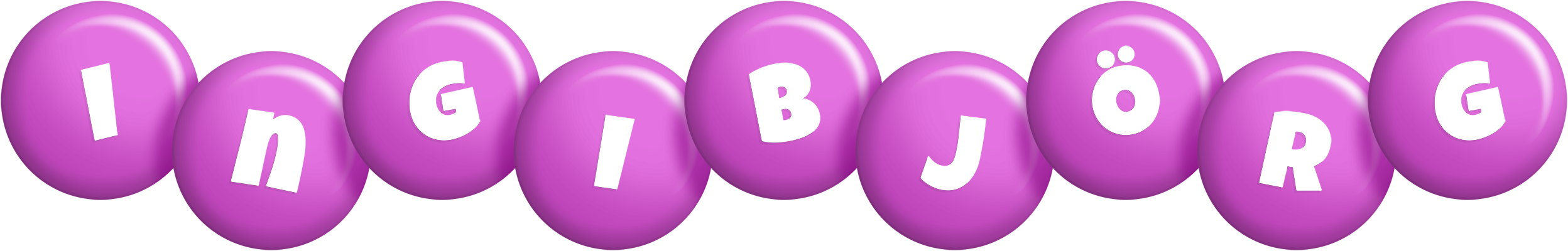 Ingibjörg candy-purple logo