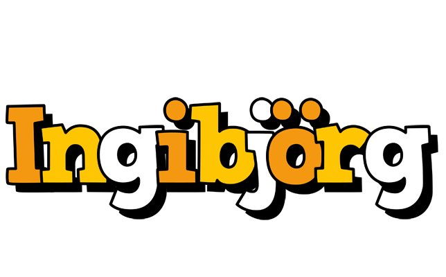 Ingibjörg cartoon logo