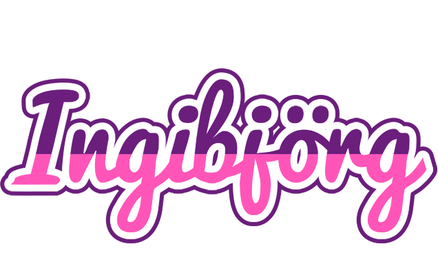 Ingibjörg cheerful logo