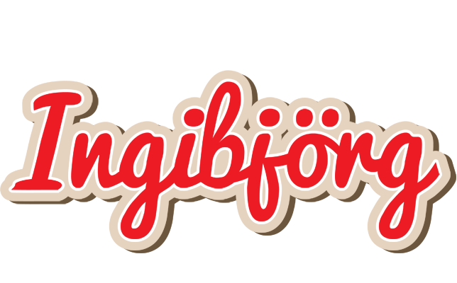 Ingibjörg chocolate logo