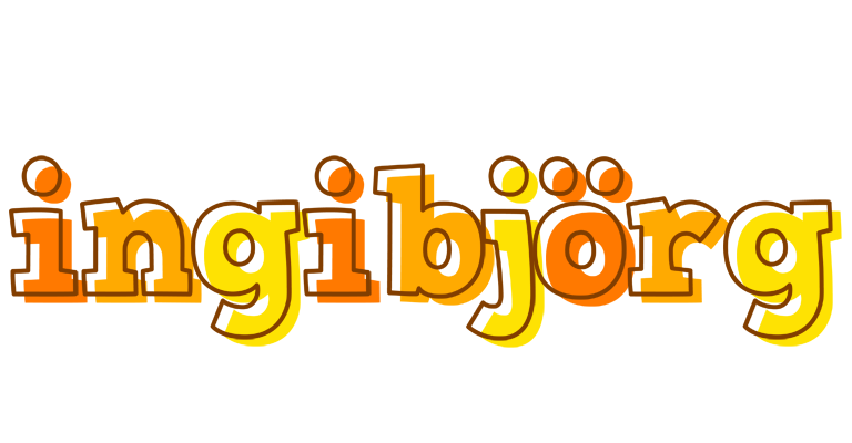 Ingibjörg desert logo