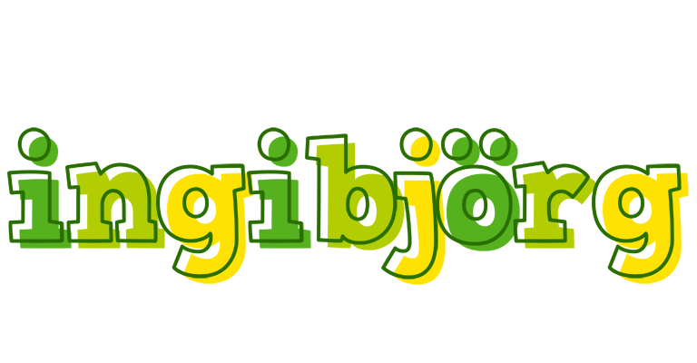 Ingibjörg juice logo