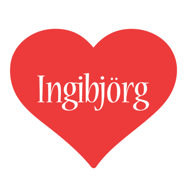Ingibjörg love logo