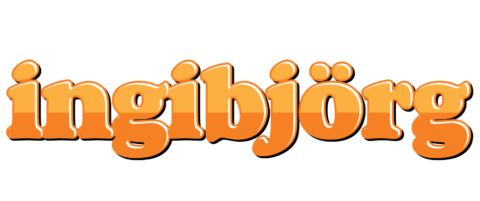 Ingibjörg orange logo