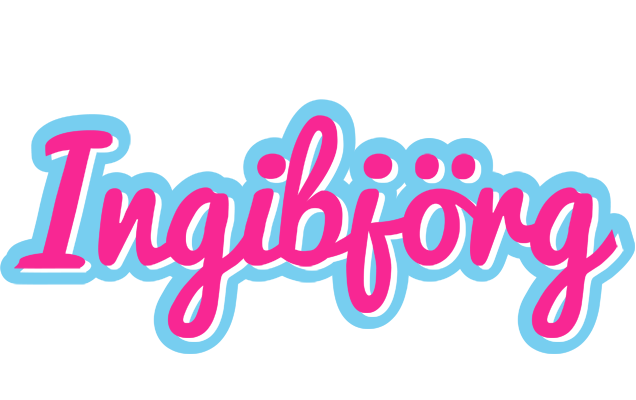 Ingibjörg popstar logo