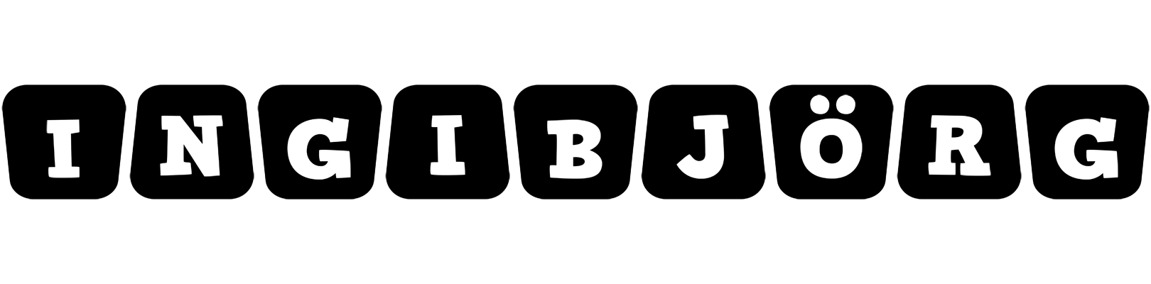 Ingibjörg racing logo