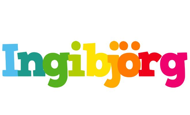 Ingibjörg rainbows logo