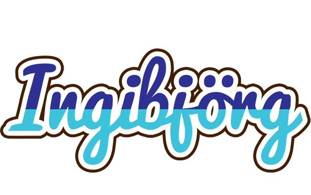 Ingibjörg raining logo