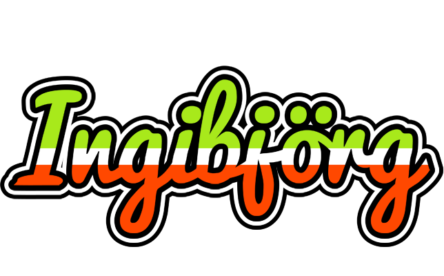 Ingibjörg superfun logo