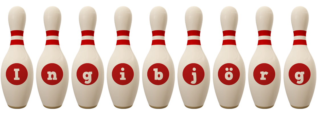 Ingibjörg bowling-pin logo