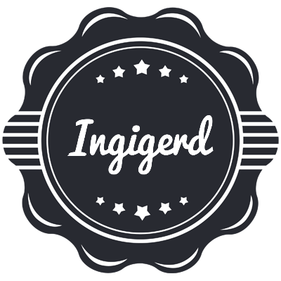 Ingigerd badge logo