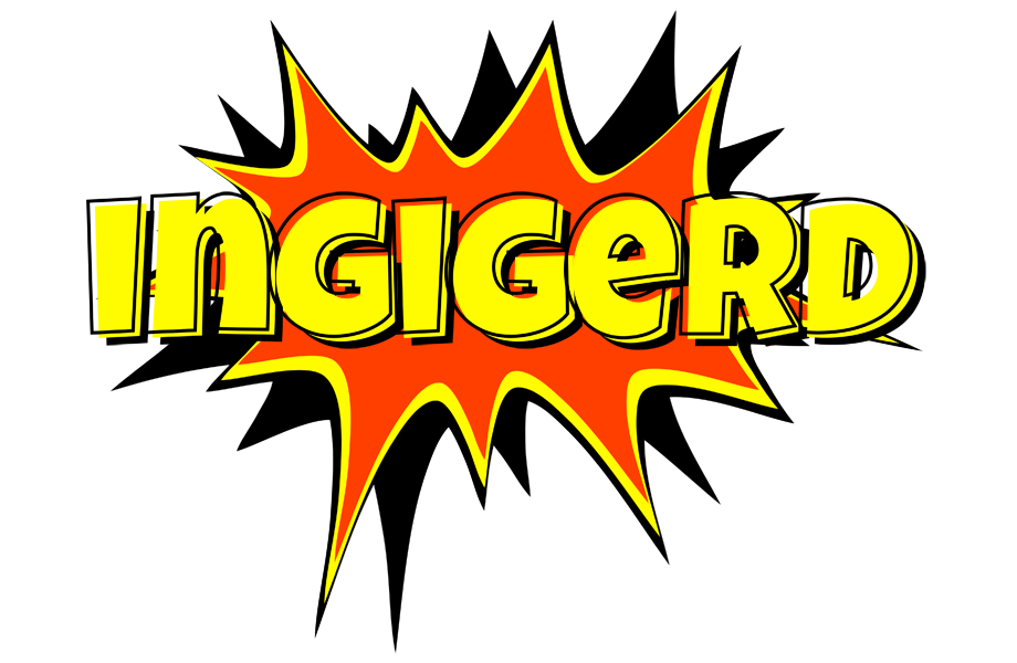Ingigerd bazinga logo
