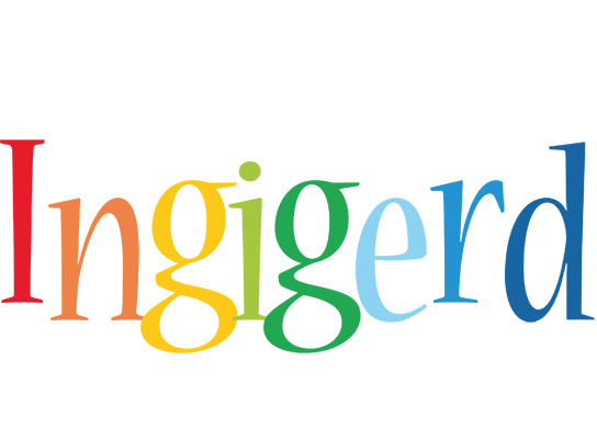 Ingigerd birthday logo