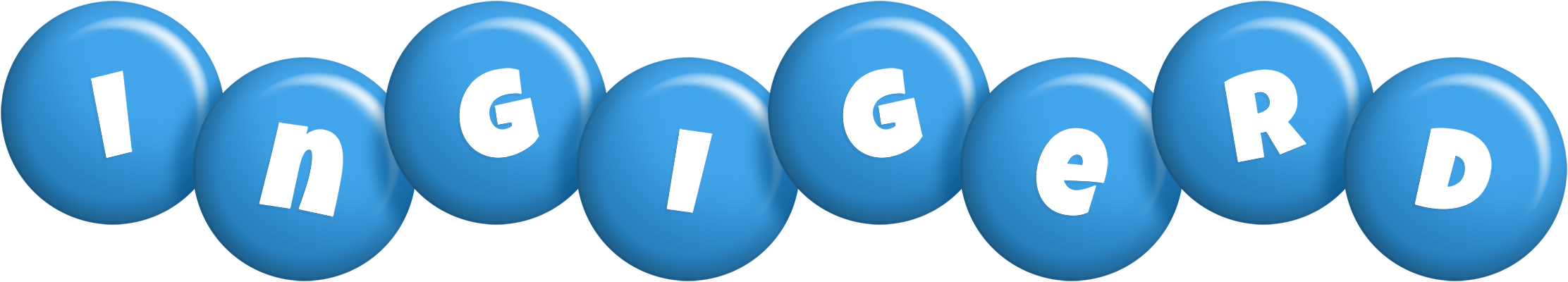 Ingigerd candy-blue logo