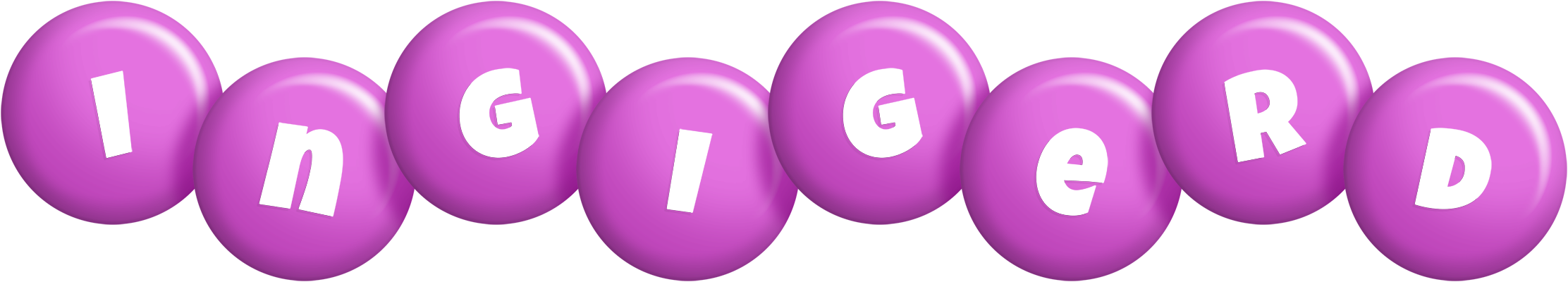 Ingigerd candy-purple logo