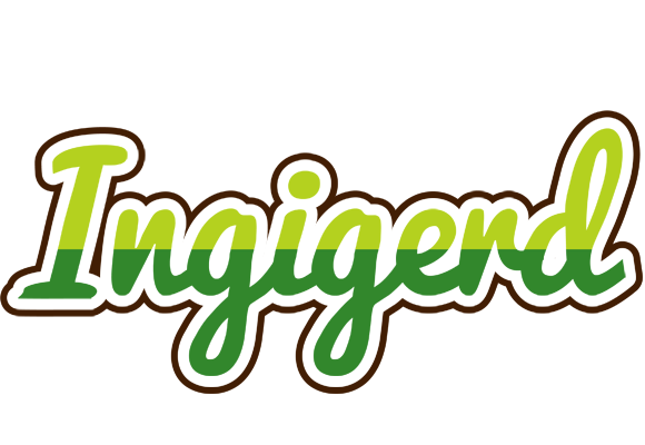 Ingigerd golfing logo