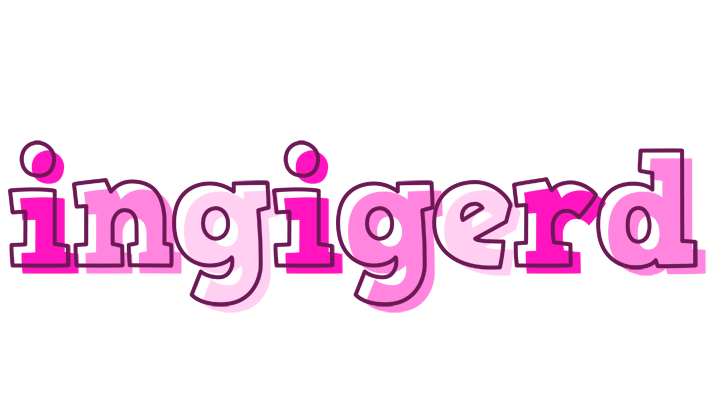 Ingigerd hello logo