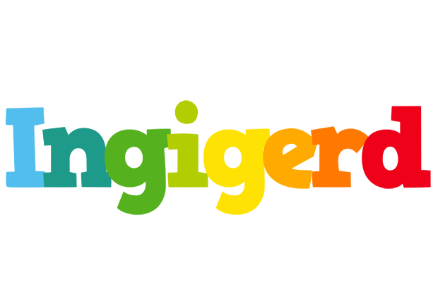 Ingigerd rainbows logo
