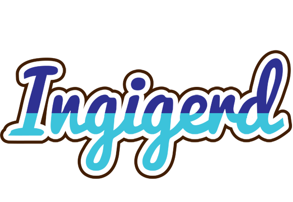 Ingigerd raining logo