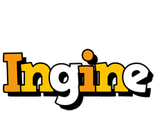 Ingine cartoon logo