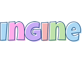 Ingine pastel logo