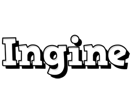 Ingine snowing logo