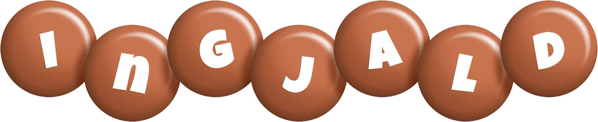 Ingjald candy-brown logo