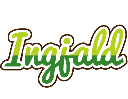 Ingjald golfing logo