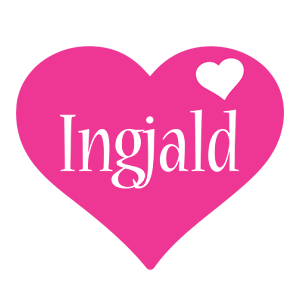 Ingjald love-heart logo
