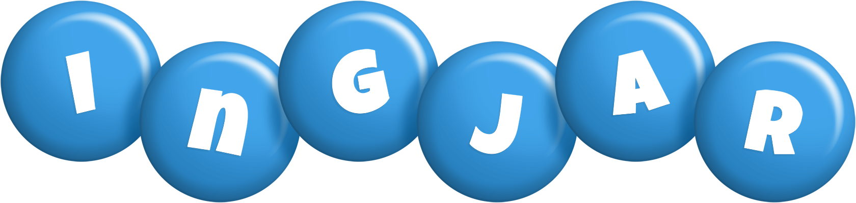 Ingjar candy-blue logo